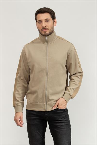 Calvin Klein Erkek Fermuarlı Sweatshirt