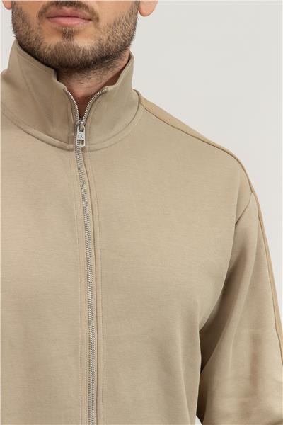 Calvin Klein Erkek Fermuarlı Sweatshirt