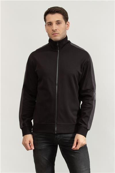 Calvin Klein Erkek Fermuarlı Sweatshirt