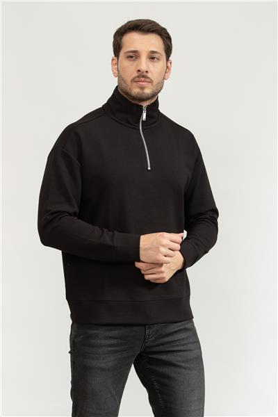 Calvin Klein Erkek Fermuarlı Sweatshirt
