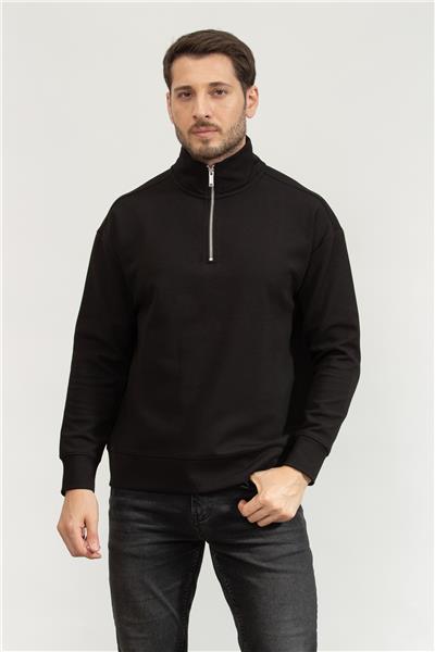 Calvin Klein Erkek Fermuarlı Sweatshirt