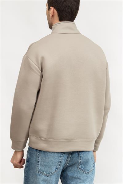 Calvin Klein Erkek Fermuarlı Sweatshirt