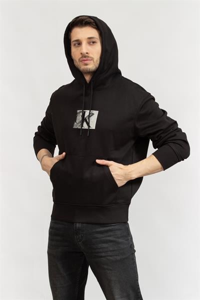 Calvin Klein Erkek Kapüşonlu Sweatshirt