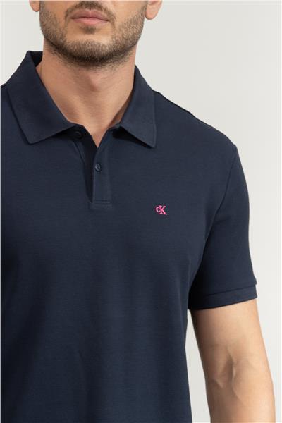 Calvin Klein Ss Casual Pique Classic Erkek Polo Yaka T-Shirt