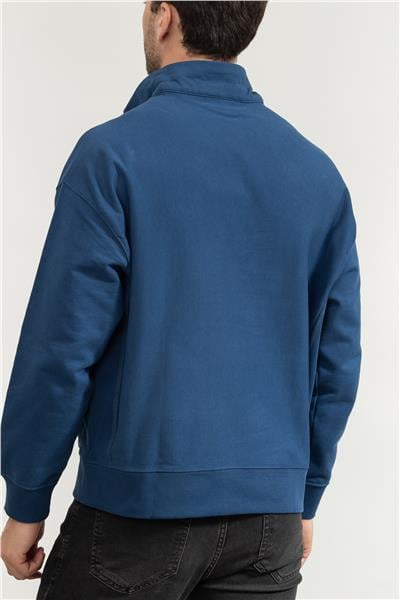 Calvin Klein Erkek Fermuarlı Sweatshirt