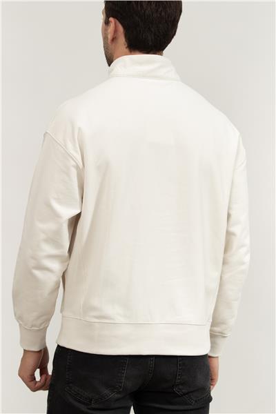 Calvin Klein Erkek Fermuarlı Sweatshirt