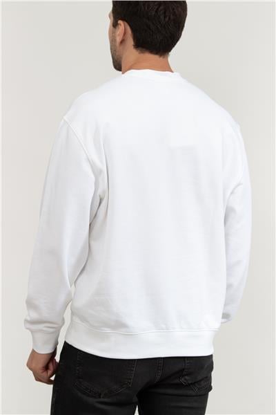 Calvin Klein Erkek Bisiklet Yaka Sweatshirt