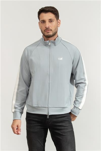 Calvin Klein Erkek Fermuarlı Sweatshirt