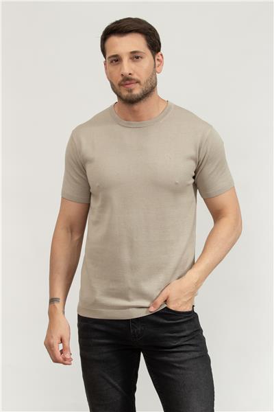 Calvin Klein Erkek Triko Bej