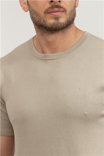 Calvin Klein Erkek Triko Bej