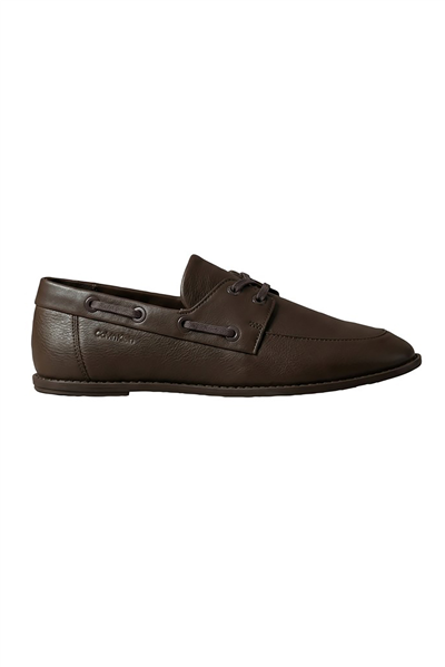 Calvin Klein Ess Boatshoe Lth Kadın Makosen Ayakkabı Kahverengi