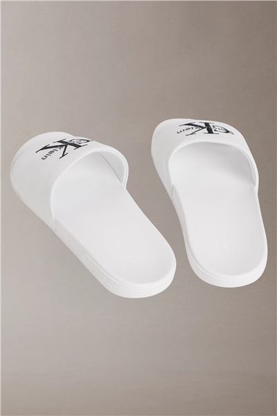 Calvin Klein Ess Slide Cv Wmn Kadın Terlik Beyaz