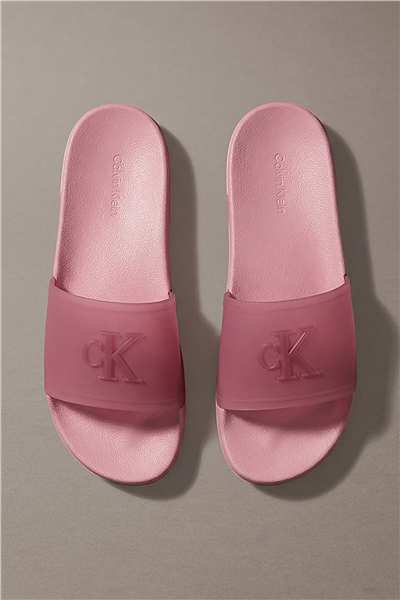 Calvin Klein Ess Slide Tpu Kadın Terlik Mor