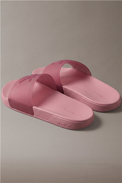 Calvin Klein Ess Slide Tpu Kadın Terlik Mor