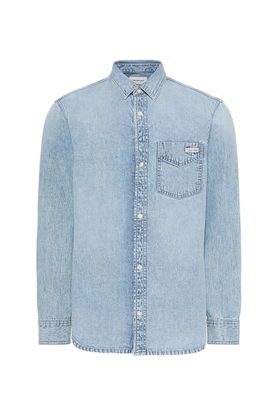 Calvin Klein Essential Classic Pale Blue Ston Erkek Gömlek