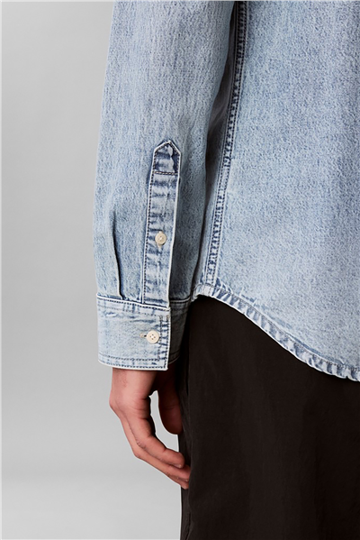 Calvin Klein Essential Classic Pale Blue Ston Erkek Gömlek