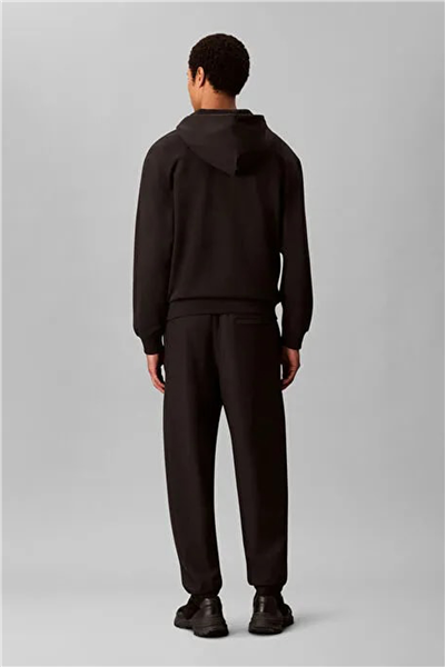 Calvin Klein Eu 350Terry Monogram Jogger Erkek Eşofman Altı Siyah