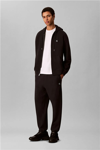 Calvin Klein Eu 350Terry Monogram Jogger Erkek Eşofman Altı Siyah