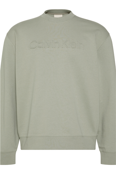 Calvin Klein Eu Sportswear Graphi Erkek Bisiklet Yaka Sweatshirt