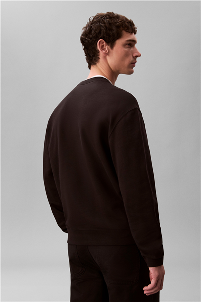 Calvin Klein Eu Sportswear Graphi Erkek Bisiklet Yaka Sweatshirt