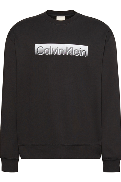 Calvin Klein Eu Sportswear Graphi Erkek Bisiklet Yaka Sweatshirt