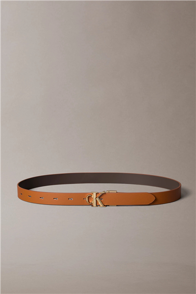 Calvin Klein Facet Ck Pebble Rev/Adj 25Mm Kadın Kemer Kırmızı