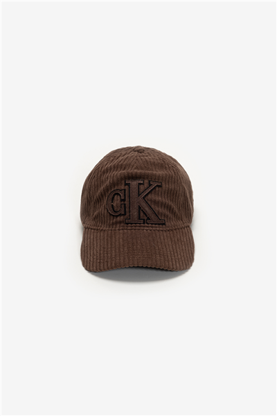 Calvin Klein Felt Monogram Patch Cap Erkek Baseball Şapka