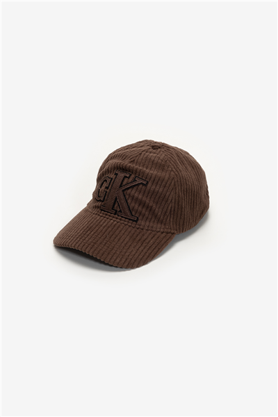 Calvin Klein Felt Monogram Patch Cap Erkek Baseball Şapka