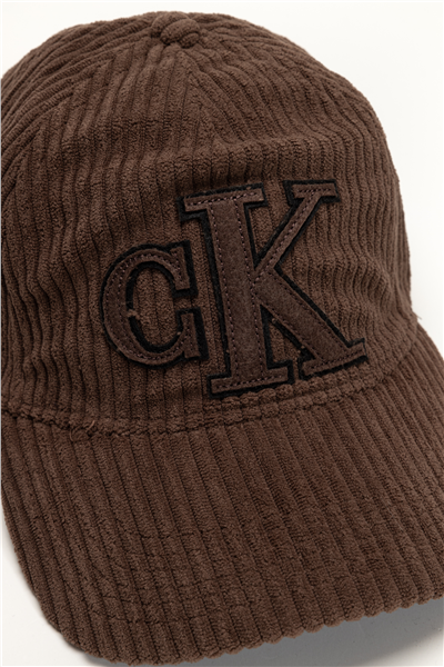 Calvin Klein Felt Monogram Patch Cap Erkek Baseball Şapka