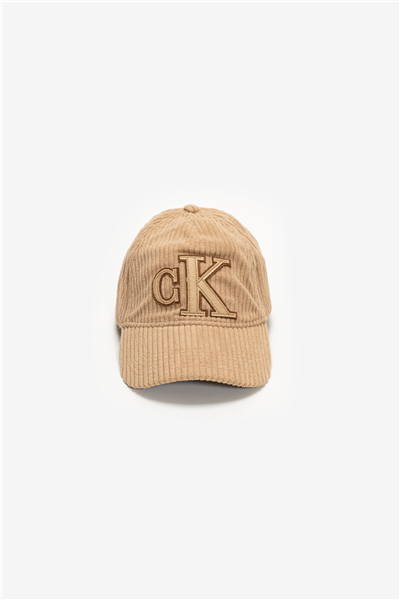 Calvin Klein Felt Monogram Patch Cap Erkek Baseball Şapka