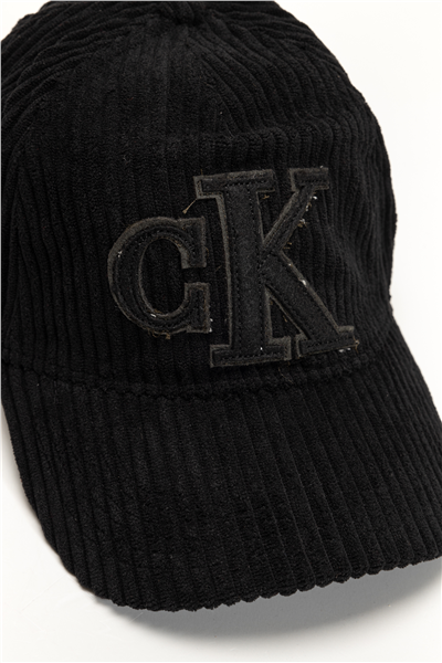 Calvin Klein Felt Monogram Patch Cap Erkek Baseball Şapka