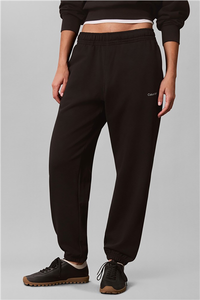 Calvin Klein Feminine Logo Kadın Eşofman Altı Siyah