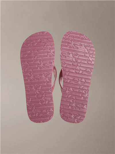Calvin Klein Flatform Flip Flop M Kadın Terlik Mor