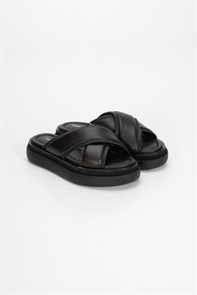 Calvin Klein Flatform Slide W/Esp Kadın Sandalet Siyah