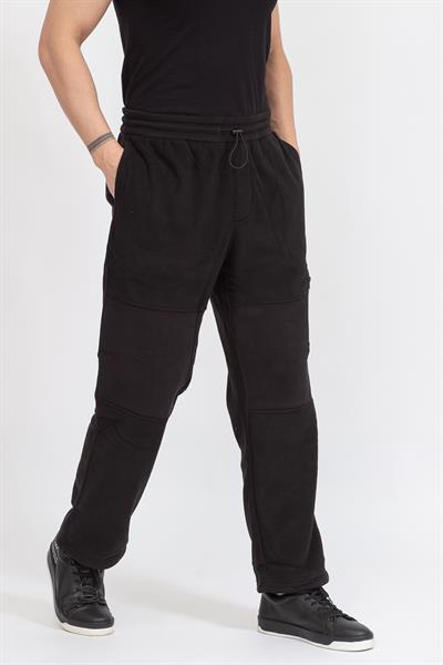 Calvin Klein Fleece Blocking Cargo Hwk Pant Erkek Eşofman Altı Siyah