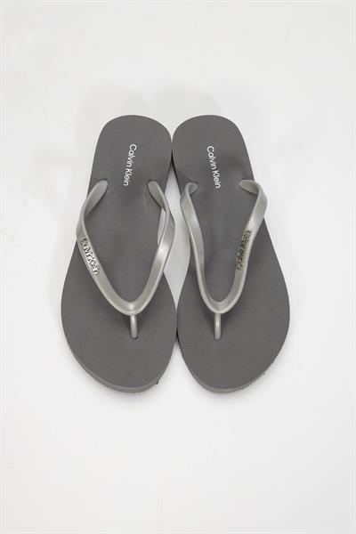 Calvin Klein Flipflop Mtl Kadın Terlik Gri