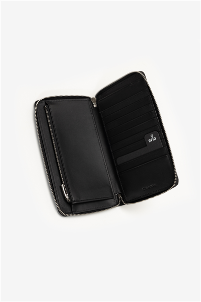 Calvin Klein Foil Emboss Long Zip Fold Erkek Cüzdan
