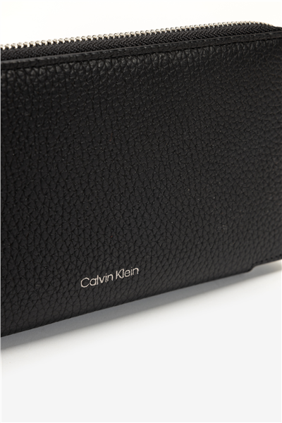 Calvin Klein Foil Emboss Long Zip Fold Erkek Cüzdan