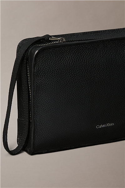 Calvin Klein Foil Emboss Pouch W/ Handle Erkek El Çantası