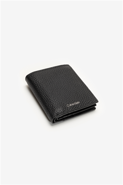 Calvin Klein Foil Emboss Slim Trifold W Coin Erkek Cüzdan