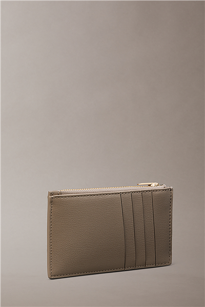 Calvin Klein Foil Logo Dbl Zip Ca Kadın Kartlık