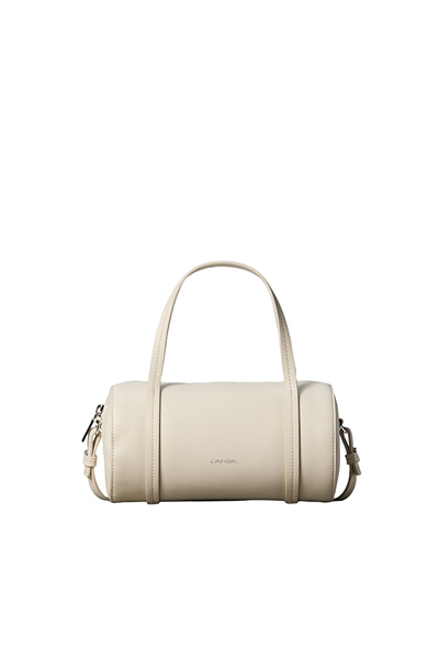 Calvin Klein Foil Logo Small Duffle Bag Kadın Spor Çantası Bej