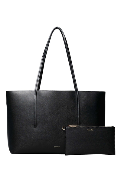Calvin Klein Foil Logo Tote W/Pouch Kadın Mini Omuz Çantası Çok Renkli