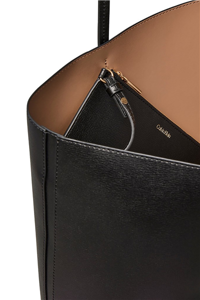 Calvin Klein Foil Logo Tote W/Pouch Kadın Mini Omuz Çantası Çok Renkli