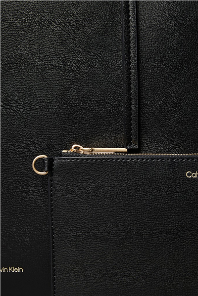 Calvin Klein Foil Logo Tote W/Pouch Kadın Mini Omuz Çantası Çok Renkli
