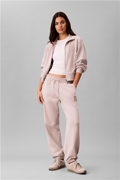 Calvin Klein French Terry Emblem Relaxed Jogg Kadın Eşofman Altı