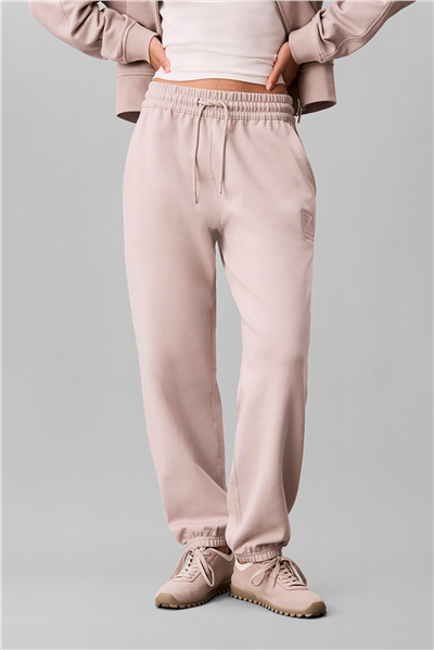 Calvin Klein French Terry Emblem Relaxed Jogg Kadın Eşofman Altı