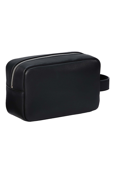 Calvin Klein Graphic Dopp Kit Erkek El Çantası Siyah