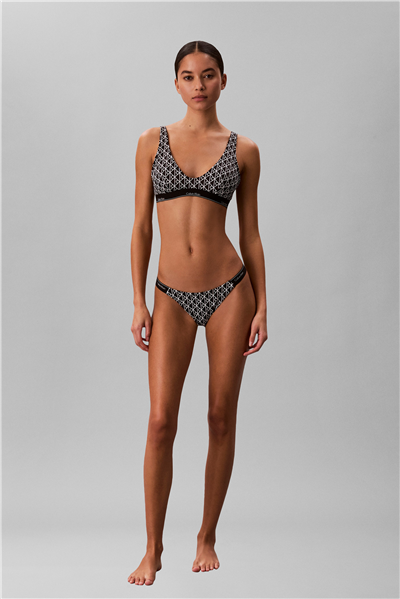 Calvin Klein Halter Bralette Kadın Bikini Üstü