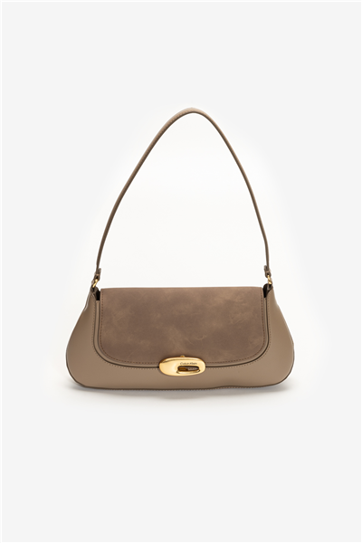 Calvin Klein Hardware Brushed﻿ Shoulder Bag Kadın Mini Omuz Çantası